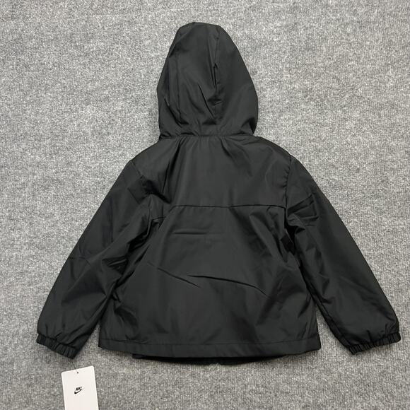 Nike System Jacket Toddler 2T Black Hooded 3 In 1 Fleece Liner Winter Coat NEW - Picture 3 of 4